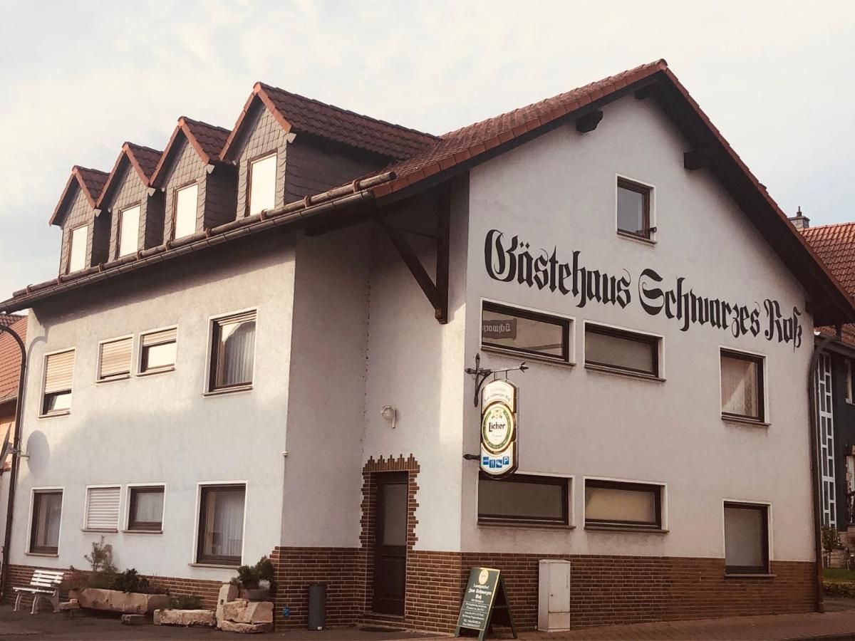 Landgasthof "Zum Schwarzen Ross" Eichenzell Exteriör bild